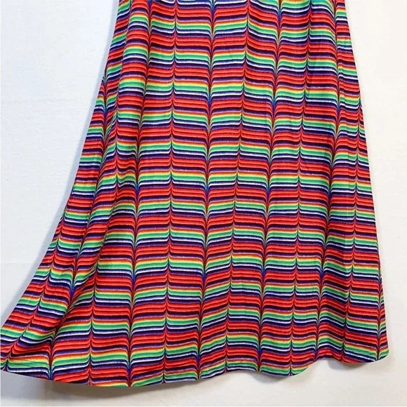 Columbia Rainbow Sleeveless Scoop Neck Athletic Dress Festival - Picture 4 of 9